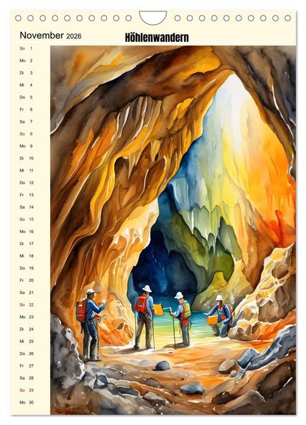 Produktbild: Attraktiver Outdoorsport (Wandkalender 2026 DIN A4 hoch), CALVENDO Monatskalender