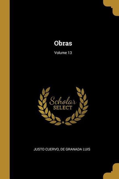 Produktbild: Obras; Volume 13