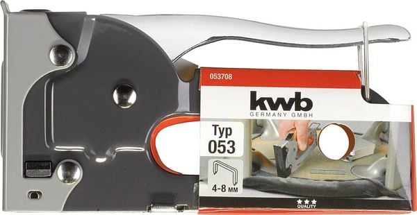 Kwb 053708 Handtacker Klammerntyp Typ 53F Klammernlänge 4 - 8mm