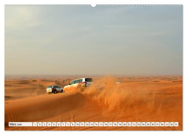 Produktbild: Einzigartiges DUBAI, die Metropole der Superlative (hochwertiger Premium Wandkalender 2026 DIN A2 quer), Kunstdruck in Hochglanz