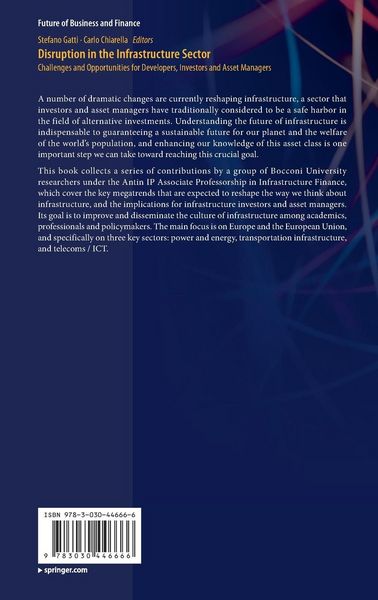 Produktbild: Disruption in the Infrastructure Sector