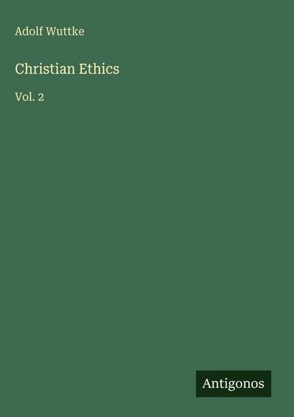Produktbild: Christian Ethics