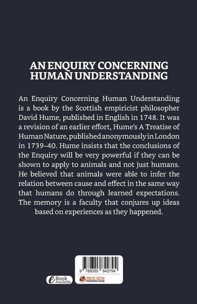Produktbild: An Enquiry Concerning Human Understanding