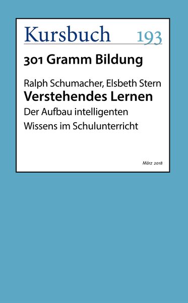 Produktbild: Verstehendes Lernen