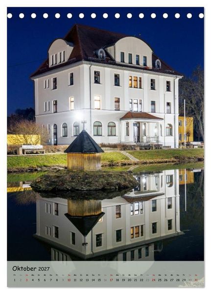 Produktbild: Neustadt an der Orla (Tischkalender 2027 DIN A5 hoch), CALVENDO Monatskalender