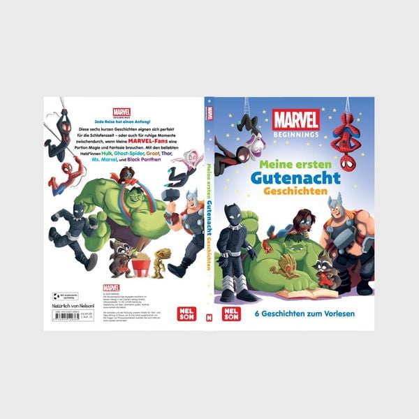 Produktbild: MARVEL Beginnings: Meine ersten Gutenacht-Geschichten