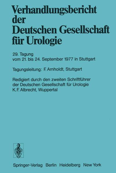 Produktbild: 29. Tagung vom 21. September bis 24. September 1977 in Stuttgart