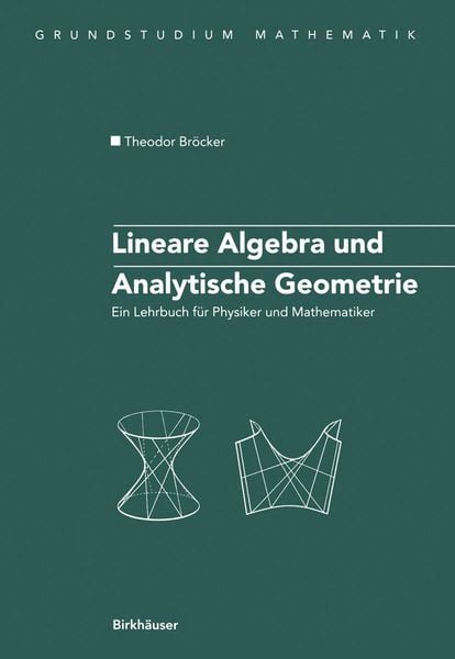 Produktbild: Lineare Algebra und Analytische Geometrie
