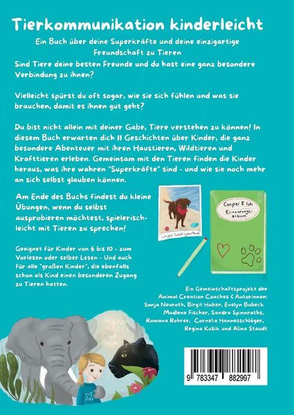 Produktbild: Tierkommunikation f&uuml;r Kinder: Animal Creation Tiergeschichten