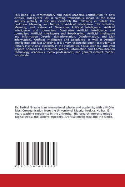 Produktbild: Artificial Intelligence and the Media