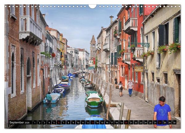 Produktbild: Venedig - Der andere Blick (Wandkalender 2026 DIN A3 quer), CALVENDO Monatskalender