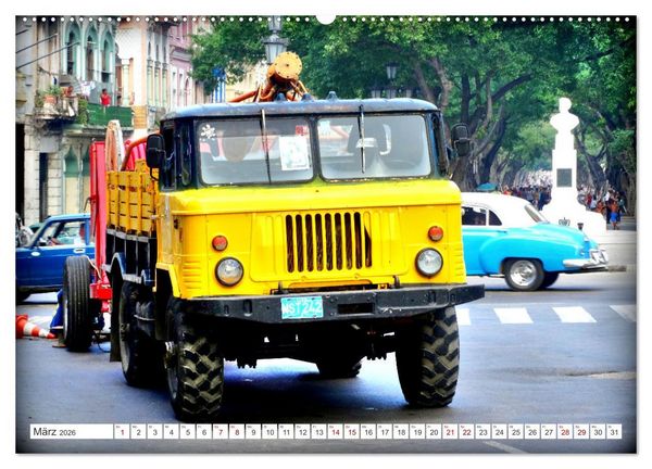 Produktbild: GAZ - LKW-Oldtimer der UdSSR (hochwertiger Premium Wandkalender 2026 DIN A2 quer), Kunstdruck in Hochglanz