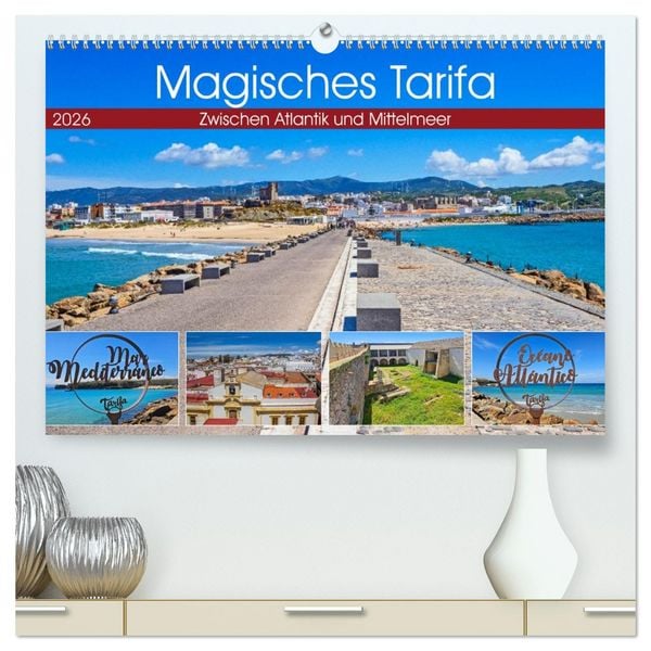 Produktbild: Magisches Tarifa (hochwertiger Premium Wandkalender 2026 DIN A2 quer), Kunstdruck in Hochglanz