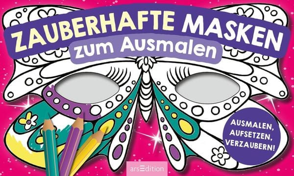 Produktbild: Zauberhafte Masken zum Ausmalen