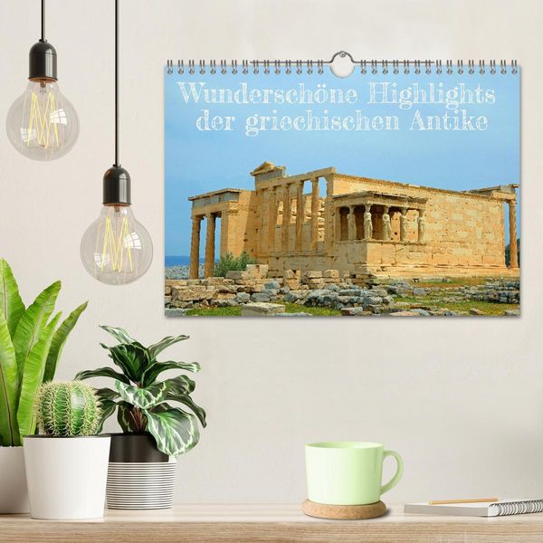 Produktbild: Wundersch&ouml;ne Highlights der griechischen Antike (Wandkalender 2026 DIN A4 quer), CALVENDO Monatskalender