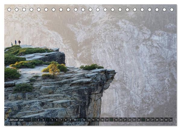 Produktbild: Yosemite Nationalpark (Tischkalender 2026 DIN A5 quer), CALVENDO Monatskalender