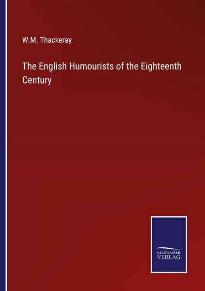 Produktbild: The English Humourists of the Eighteenth Century