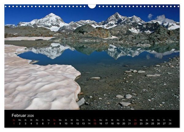 Produktbild: Zauber der Berge. Die Schweizer Alpen (Wandkalender 2026 DIN A3 quer), CALVENDO Monatskalender