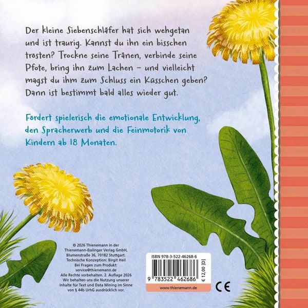 Produktbild: Der kleine Siebenschl&auml;fer: Komm, ich tr&ouml;ste dich!