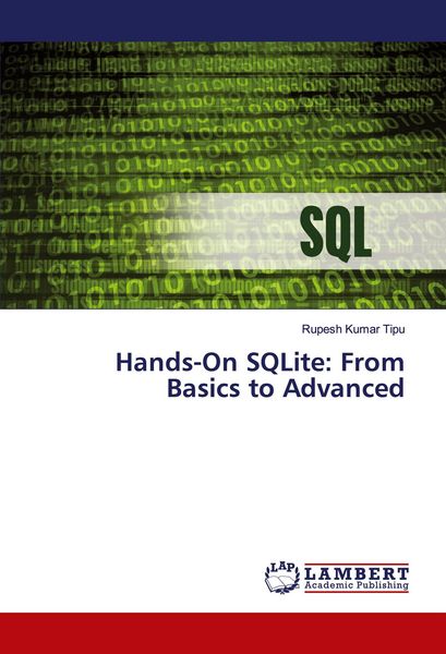 Produktbild: Hands-On SQLite: From Basics to Advanced