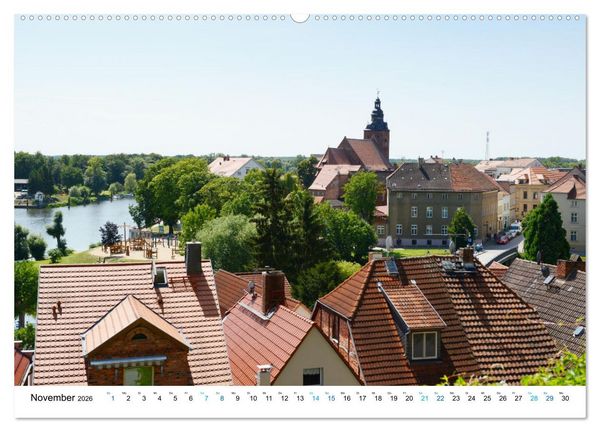 Produktbild: Die Havel entlang - Brandenburg, Rathenow, Havelberg (hochwertiger Premium Wandkalender 2026 DIN A2 quer), Kunstdruck in Hochglanz