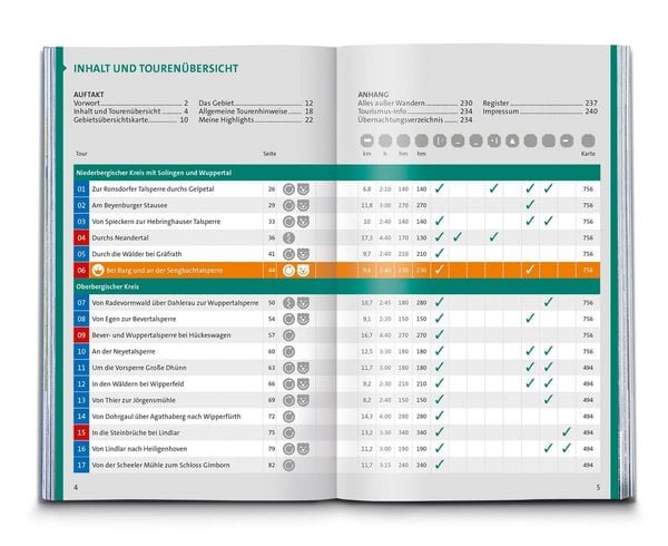 Produktbild: KOMPASS Wanderf&uuml;hrer Bergisches Land, Naturpark zwischen Rhein und Sauerland, 60 Touren