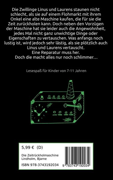 Produktbild: Die Zeitr&uuml;ckholmaschine