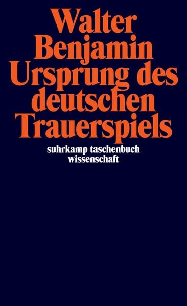 Produktbild: Ursprung des deutschen Trauerspiels