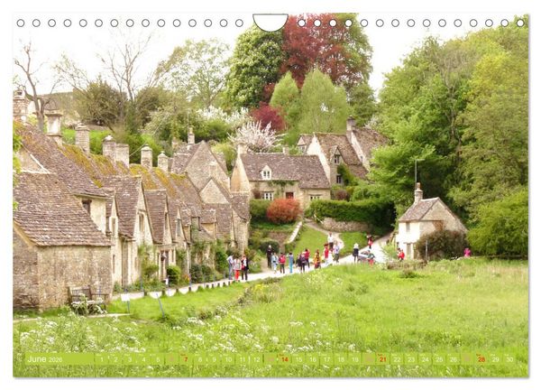 Produktbild: Picturesque Cotswolds (Wall Calendar 2026 DIN A4 landscape), CALVENDO 12 Month Wall Calendar