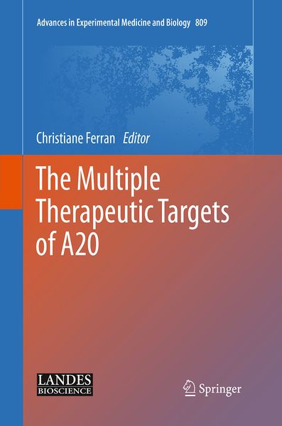 Produktbild: The Multiple Therapeutic Targets of A20