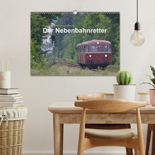 Produktbild: Der Nebenbahnretter (Wandkalender 2026 DIN A3 quer), CALVENDO Monatskalender