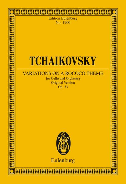 Produktbild: Variations on a Rococo Theme
