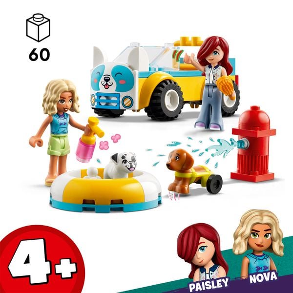 Produktbild: LEGO Friends 42635 Mobiler Hundesalon, Spielzeug ab 4 Jahren, Geschenk