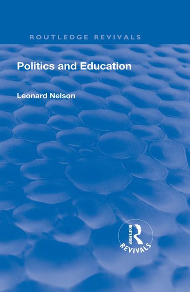 Produktbild: Revival: Politics and Education (1928)