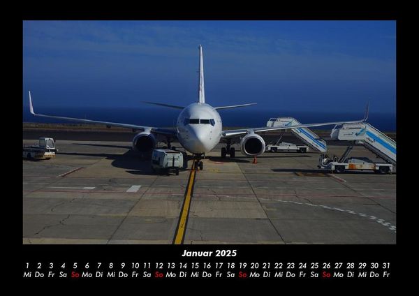 Produktbild: Flugzeuge 2025 Fotokalender DIN A3