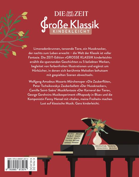 Produktbild: Gro&szlig;e Klassik kinderleicht. DIE ZEIT-Edition. (5er-Buchschuber)