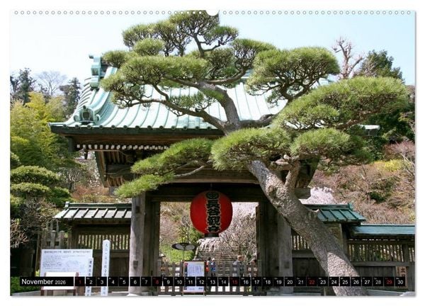 Produktbild: Tempel, Schreine und Burgen Japans (Wandkalender 2026 DIN A2 quer), CALVENDO Monatskalender