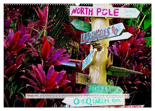 Produktbild: Aloha Spirit &ndash; The Magic of Hawaii (High Quality Premium Wall Calendar 2027 DIN A2 landscape),CALVENDO 12 Month Wall Calendar