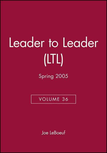 Produktbild: Leader To Leader (ltl) Volume