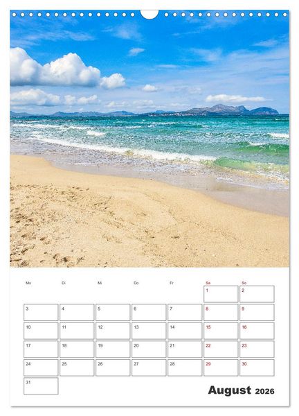 Produktbild: Mallorca - Traumhafte Insel auf der Sonnenseite (Wandkalender 2026 DIN A3 hoch), CALVENDO Monatskalender