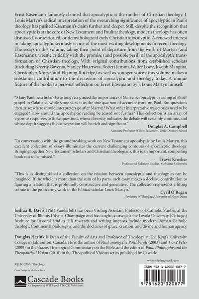 Produktbild: Apocalyptic and the Future of Theology