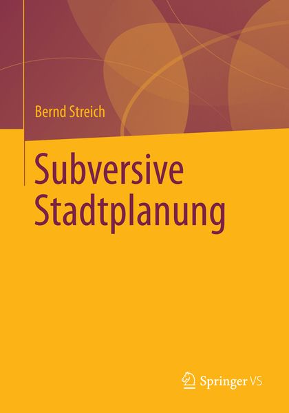 Produktbild: Subversive Stadtplanung