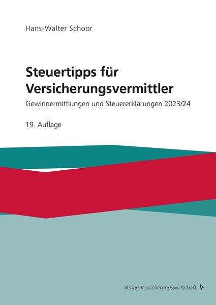 Produktbild: Steuertipps f&uuml;r Versicherungsvermittler