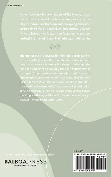 Produktbild: Thriving to 50 and Beyond Journal