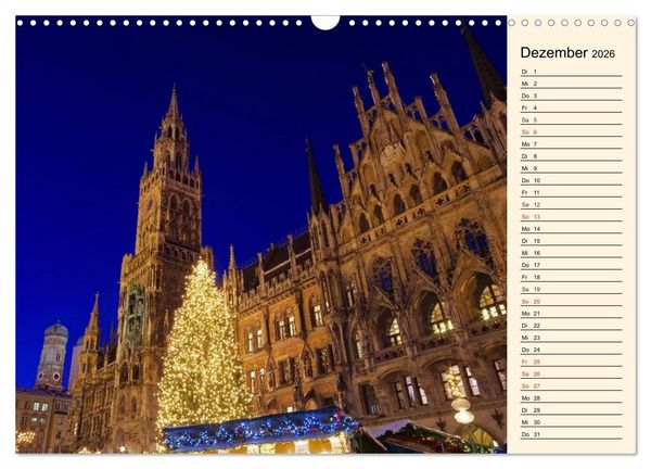 Produktbild: Unterwegs in Deutschland (Wandkalender 2026 DIN A3 quer), CALVENDO Monatskalender