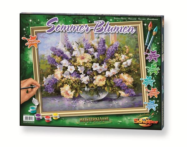 Produktbild: Malen nach Zahlen - Sommerblumen