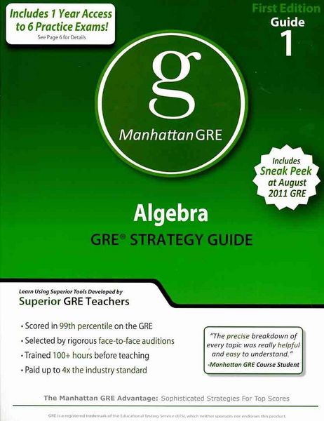 Produktbild: Manhattan GRE Strategy Guide Set, 8 Vols.