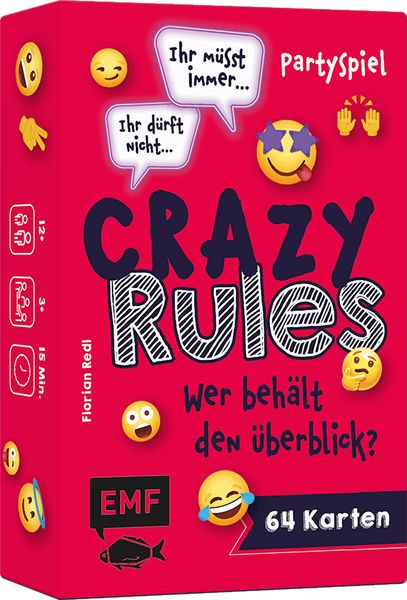Kartenspiel: Crazy Rules - Wer behält den Überblick?