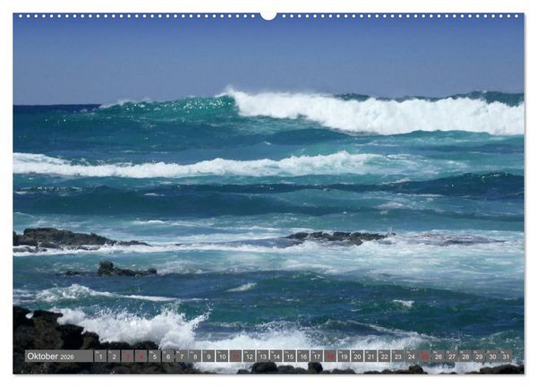 Produktbild: Fuerteventura - Heimat des Windes (Wandkalender 2026 DIN A2 quer), CALVENDO Monatskalender