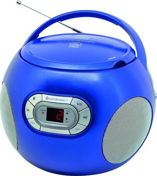 Soundmaster SCD2120BL CD-Radio UKW AUX, CD Blau